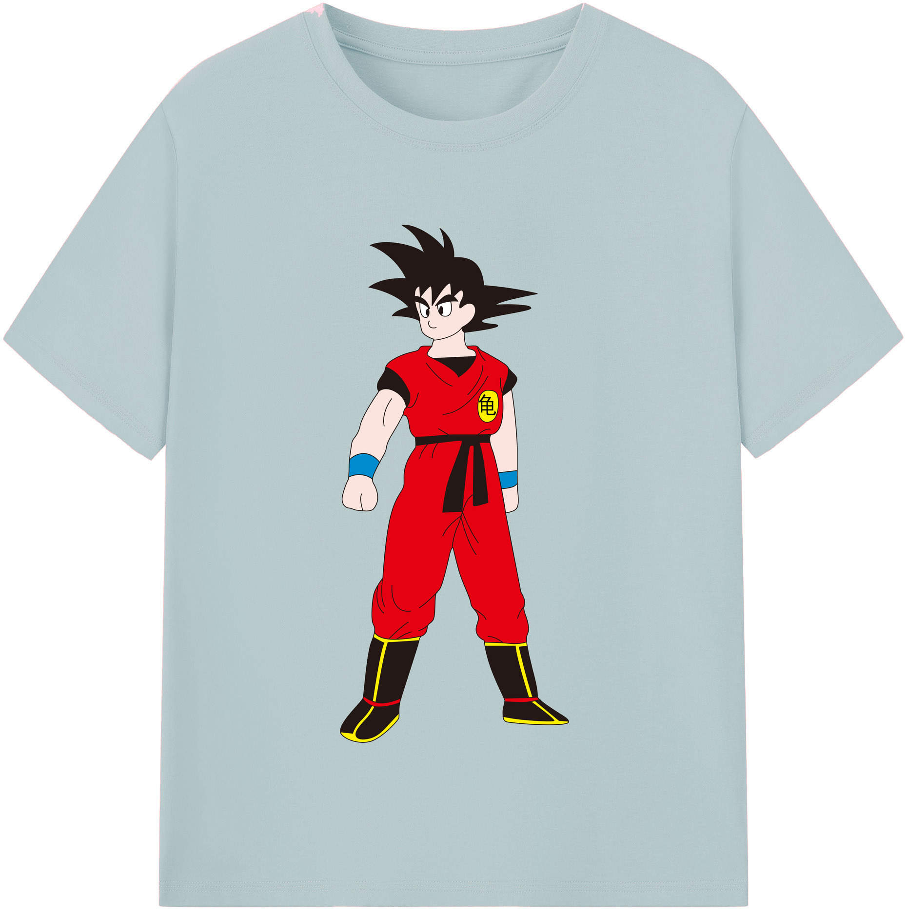 （画像用） ドラゴンボール 孫悟空（そん ごくう）Son Goku カカロット DRAGON BALL Kakarotto 綿100％半袖Tシャツ（フロントプリント）